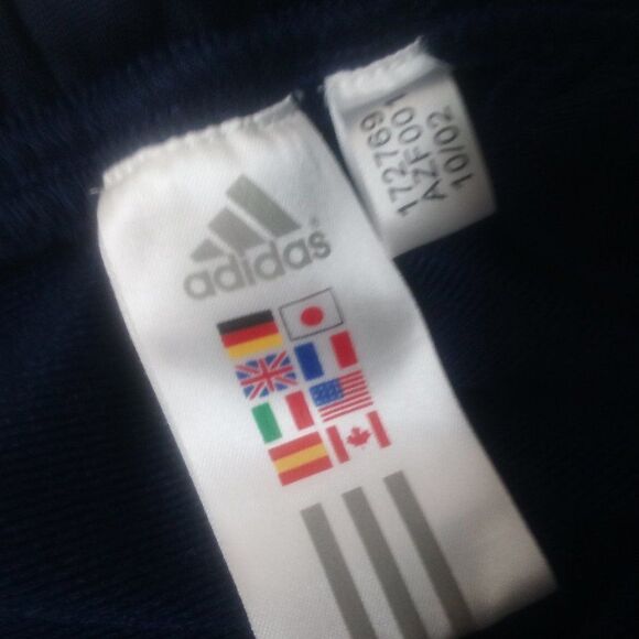 Vintage Adidas 3 Stripe Sweatpants Joggers Trainers - Picture 5 of 7